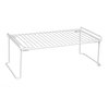 Grayline Life Organized 6 in. H X 9 in. W X 17-1/3 in. L PE Coated White Stackable Shelf 44062-12